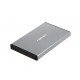 NATEC Rhino GO 2.5'' Carcasa de disco SSD Gris