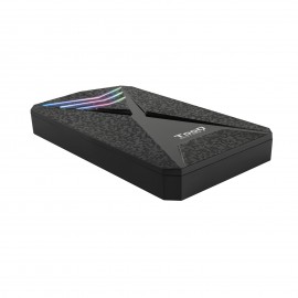 TooQ TQE-2550RGB  2.5'' Carcasa de  SSD Negro