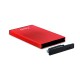 TooQ TQE-2527R  2.5''  HDD Rojo