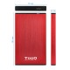 TooQ TQE-2527R  2.5''  HDD Rojo