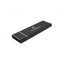 CoolBox miniChase S32 M.2 Caja externa para SSD Negro