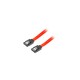 Lanberg CA-SASA-14CU-0030-R  SATA 0,3 m SATA 7-pin Rojo
