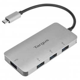 Targus ACH226EU hub de interfaz USB 3.2 Gen 1 (3.1 Gen 1) Type-C  Plata - 3833229