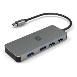 Maillon Technologique Premium MTHUB4 hub de interfaz USB 3.2 Gen 2 (3.1 Gen 2) Type-C - MTHUB4
