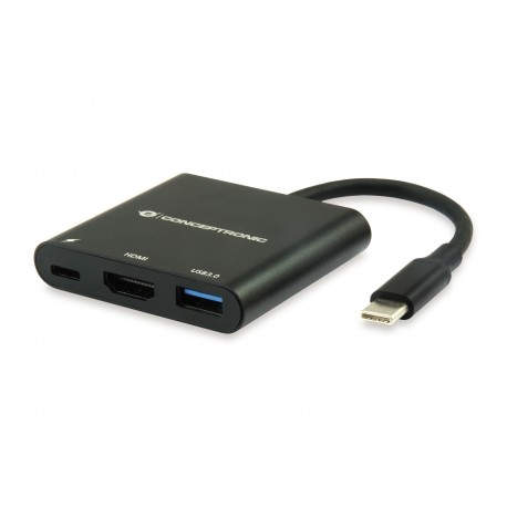 Conceptronic DONN01B hub de interfaz USB 3.2 Gen 1 (3.1 Gen 1) Type-C - 110514607