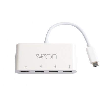 Sveon SCT502 hub de interfaz USB 3.2 Gen 1 (3.1 Gen 1) Type-C