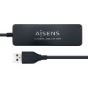 AISENS Hub USB 2.0, Tipo A/M