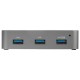 StarTech.com Hub USB-C de 4 Puertos - 10Gb - Alimentado - 4xUSB-A - HB31C4AS
