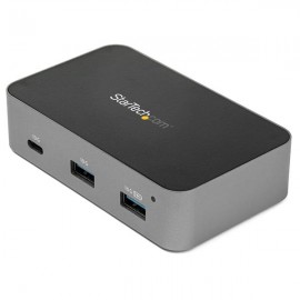 StarTech.com Hub USB-C de 3 Puertos - 10Gb - Alimentado - 2xUSB-A 1xUSB-C - HB31C3A1CS