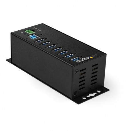 StarTech.com Hub Concentrador Ladrón USB 3.0 de 7 Puertos con Adaptador de Alimentación Externo - con Protección ESD de 350W