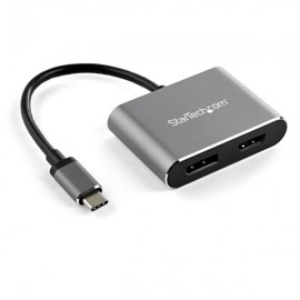 StarTech.com CDP2DPHD Adaptador gráfico USB 3840 x 2160 Pixeles Negro, Gris