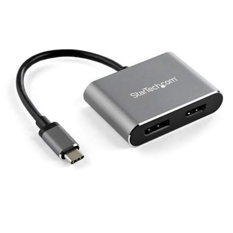 StarTech.com CDP2DPHD Adaptador gráfico USB 3840 x 2160 Pixeles Negro, Gris
