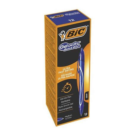 BIC Gel-ocity Quick Dry Azul Medio 12 pieza(s) 950442