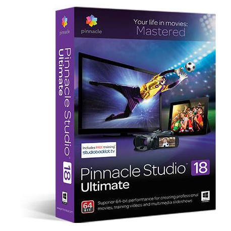 Pinnacle Studio 18 Ultimate PNST18ULMLEU