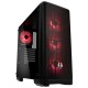 BitFenix Nova Mesh TG 4RGB  Negro - bfc-nvm-300-kkgsk-4r