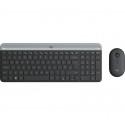Logitech MK470 Slim  QWERTY Español Grafito