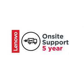 Lenovo 5 Year Onsite Support  - 5WS0V08536