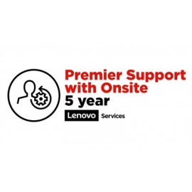Lenovo 5 Year Premier Support With Onsite - 5WS0W86775