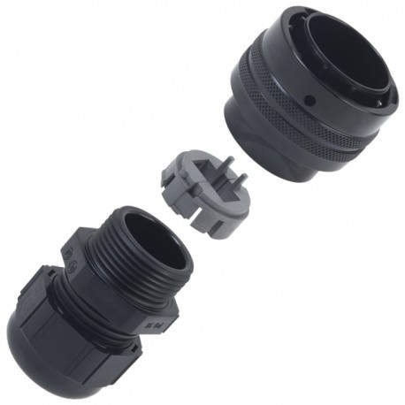 Axis 5700-371 conector RJ-45 Negro