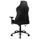 DRIFT DR250 Silla para videojuegos de PC Asiento acolchado tapizado Negro, Carbono dr250b