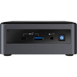 Intel NUC BXNUC10I7FNH PC/estación de trabajo barebone i7-10710U 1,1 GHz UCFF Negro BGA 1528