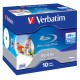 Verbatim BD-R DL 50GB 6x Wide Printable 10 Pack Jewel Case No ID Brand BD-R 50GB 10pieza(s) 43736