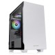 Thermaltake THM CAS S100-TEMPERED-GLASS-SNOW Micro Tower Blanco ca-1q9-00s6wn-00