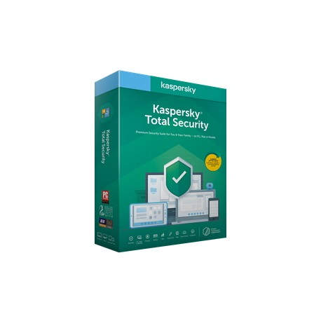 Kaspersky Lab Total Security 2020 Licencia básica 1 año(s) KL1949SCEFR
