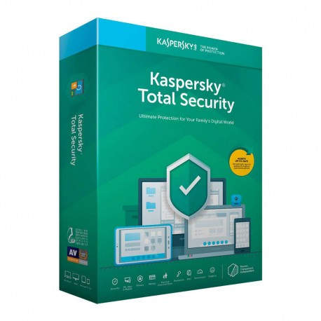 Kaspersky Lab Total Security 2019 Licencia completa 3 licencia(s) 1 año(s) KL1919SCCFS
