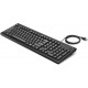 HP 100 teclado USB Negro 2UN30AA
