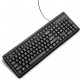 HP 100 teclado USB Negro 2UN30AA
