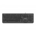 NATEC Trout teclado USB QWERTY Español Negro nkl-1720
