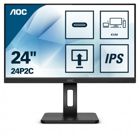 AOC 24P2C LED display 60,5 cm (23.8'') 1920 x 1080 Pixeles Full HD Negro