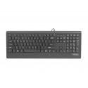 NATEC Barracuda teclado USB QWERTY Español Negro nkl-1717