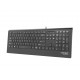 NATEC Barracuda teclado USB QWERTY Español Negro nkl-1717