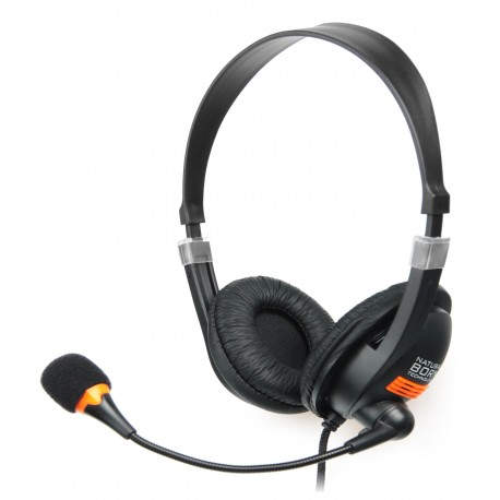 NATEC Drone Auriculares Diadema Negro Naranja nsl-0294
