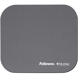 Fellowes Microban Mouse Pad Silver Plata 5934005