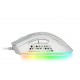 Mars Gaming MMEXW, Ratón Gaming RGB Ultraligero Blanco