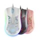 Mars Gaming MMEXW, Ratón Gaming RGB Ultraligero Blanco