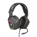 Trust GXT 450 Blizz RGB 7.1 Surround Auriculares Diadema Negro 23191