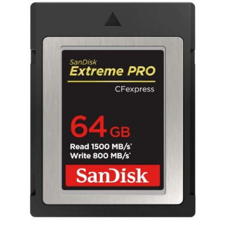 Sandisk ExtremePro CFexpress 64GB memoria flash - sdcfe-064g-gn4nn
