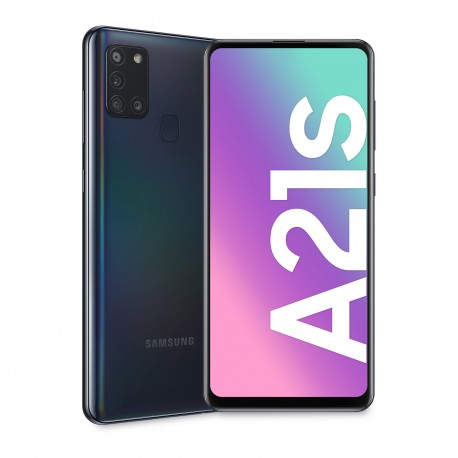 Samsung Galaxy A21s SM-A217F/DSN 16,5 cm (6.5'') 3 GB 128 GB SIM doble 4G USB Tipo C Negro Android 10.0 5000 mAh SM-A217FZKUEUE