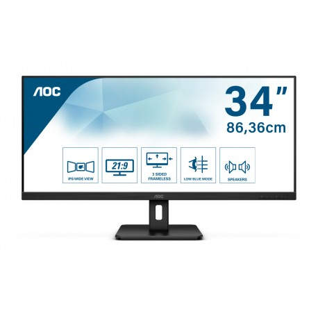 AOC Essential-line Q34E2A  34''  Full HD Negro