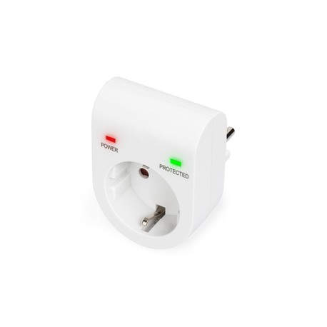 Digitus DN-95400 limitador de tensión 1 salidas AC 230 V Blanco