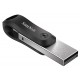 SanDisk iXpand unidad flash USB 64 GB USB Type-A / Lightning 3.2 Gen 2 (3.1 Gen 2) Negro, Plata sdix60n-064g-gn6nn