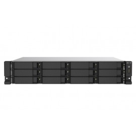 QNAP TS-1273AU-RP-8G servidor de almacenamiento NAS Bastidor (2U) Ethernet Negro, Gris V1500B