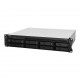 Synology RackStation RS1221RP+ servidor de almacenamiento NAS Bastidor (2U) Ethernet Negro V1500B