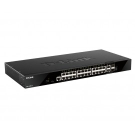 D-Link DGS-1520-28 switch Gestionado L3 10G Ethernet (100/1000/10000) 1U Negro