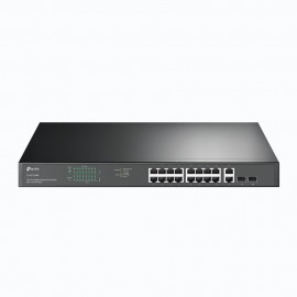 TP-LINK TL-SG1218MP switch Fast Ethernet (10/100) Negro Energía sobre Ethernet (PoE)