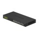 Netgear GS324PP No administrado Gigabit Ethernet (10/100/1000) Negro Energía sobre Ethernet (PoE)